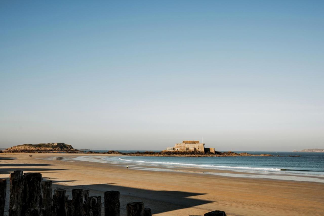 Escalier 16 - 30 M Plage Du Sillon - Proche Intra Saint-Malo Eksteriør bilde